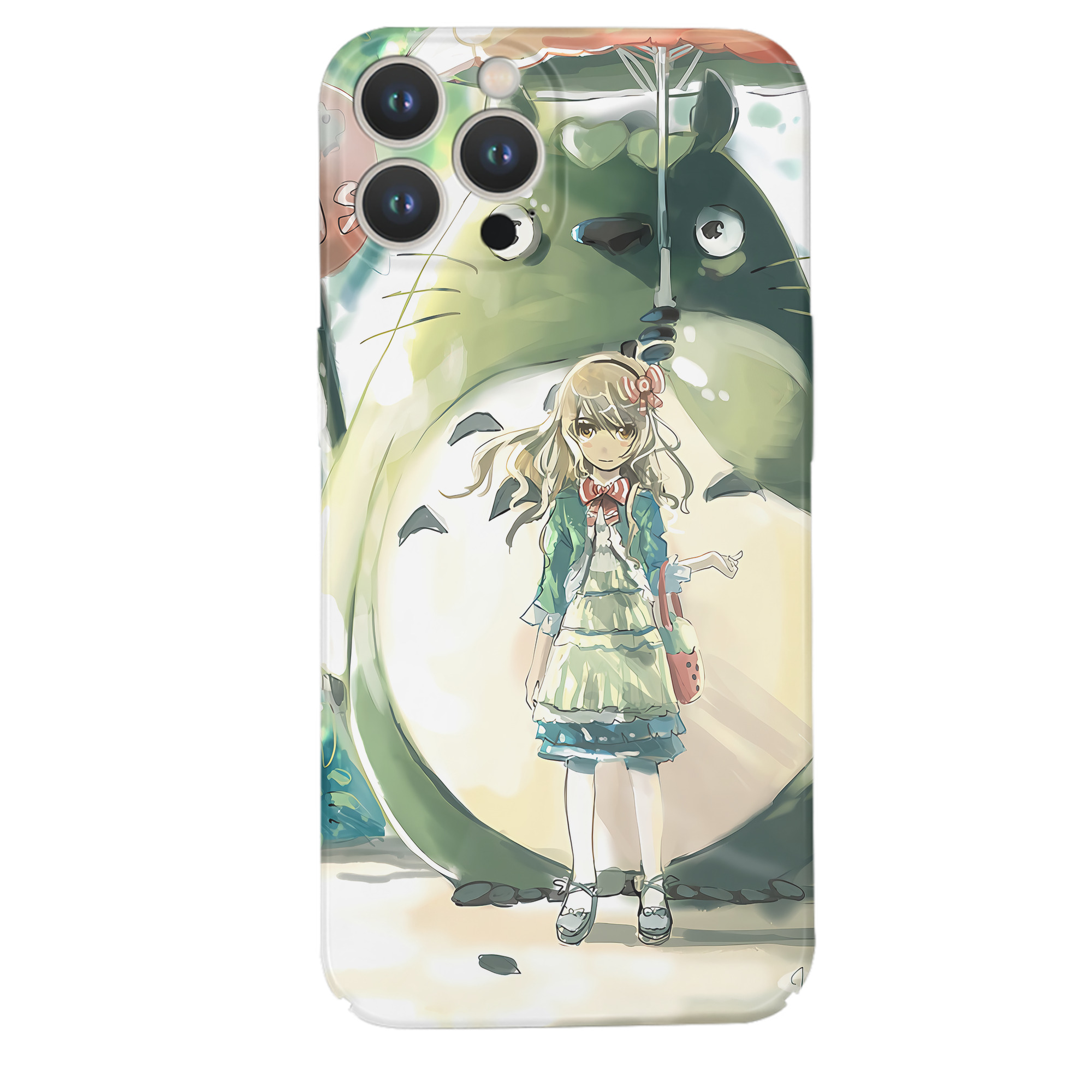 （画像用） となりのトトロ 草壁メイ 草壁サツキ My Neighbor Totoro Satsuki Kusakabe Mei Kusakabe 【iPhone 14シリーズ対応】ハードケース